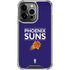 NBA Phoenix Suns Standard - Purple iPhone 16 Pro Max Clear Case
