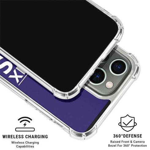NBA Phoenix Suns Standard - Purple iPhone 16 Pro Max Clear Case