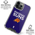 NBA Phoenix Suns Standard - Purple iPhone 16 Pro Max Clear Case