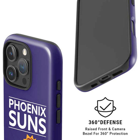 NBA Phoenix Suns Standard - Purple iPhone 16 Pro Max Magsafe Impact Case