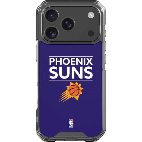 NBA Phoenix Suns Standard - Purple iPhone 18 Pro Clear Case