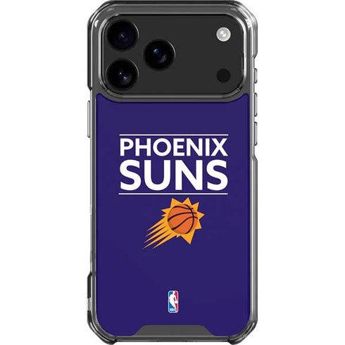 NBA Phoenix Suns Standard - Purple iPhone 18 Pro Max Clear Case
