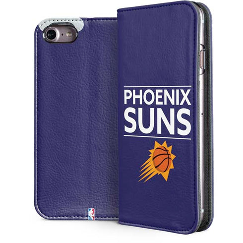 NBA Phoenix Suns Standard - Purple iPhone 7 Folio Case