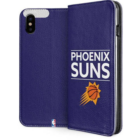 NBA Phoenix Suns Standard - Purple iPhone 8 Folio Case