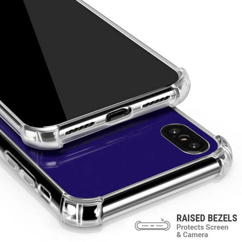 NBA Phoenix Suns Standard - Purple iPhone X/XS Clear Case