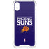 NBA Phoenix Suns Standard - Purple iPhone XS Clear Case