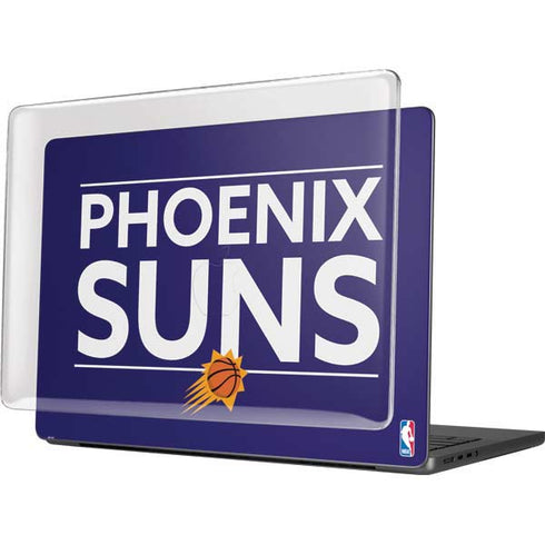 NBA Phoenix Suns Standard - Purple MacBook Pro 14in (2021-24) Case plus Skin