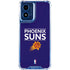 NBA Phoenix Suns Standard - Purple Moto G 5G (2024) Clear Case
