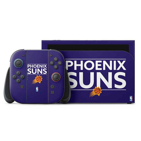 NBA Phoenix Suns Standard - Purple Nintendo Switch 2 (2025) with Joy-Con Skin