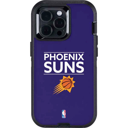 NBA Phoenix Suns Standard - Purple Otterbox Defender iPhone Skin