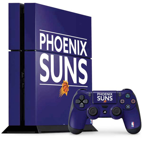 NBA Phoenix Suns Standard - Purple PS4 Console and Controller Bundle Skin