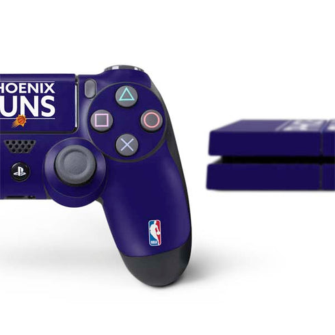 NBA Phoenix Suns Standard - Purple PS4 Console and Controller Bundle Skin