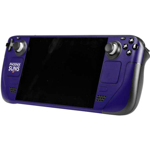 NBA Phoenix Suns Standard - Purple Steam Deck Handheld Gaming Computer OLED Skin