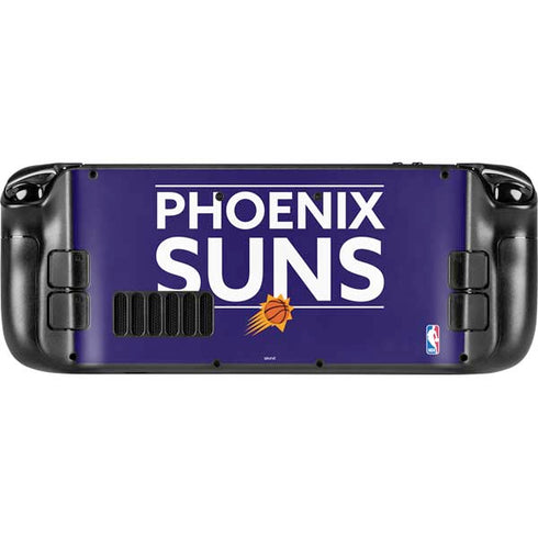 NBA Phoenix Suns Standard - Purple Steam Deck Handheld Gaming Computer OLED Skin