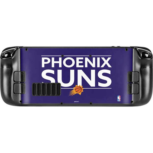 NBA Phoenix Suns Standard - Purple Steam Deck Handheld Gaming Computer Skin