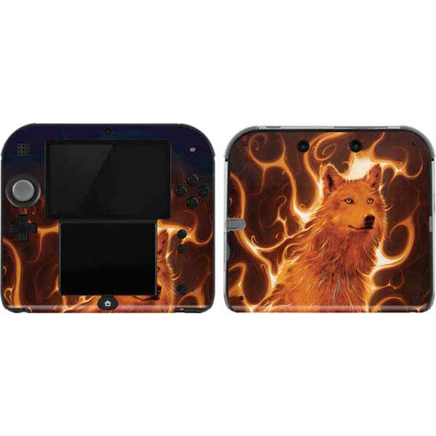 Phoenix Wolf by Vincent Hie Nintendo Skins