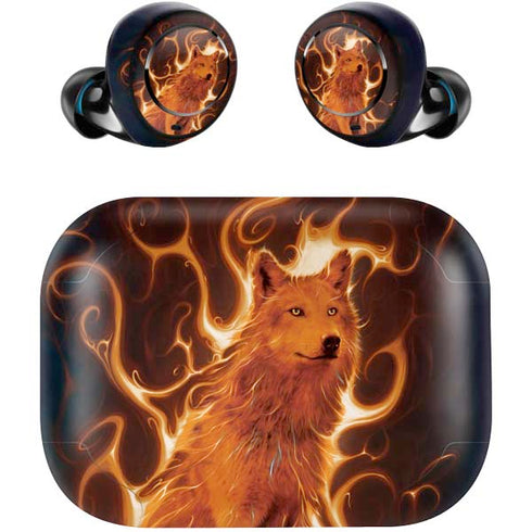 Phoenix Wolf by Vincent Hie Amazon Echo Buds Skin