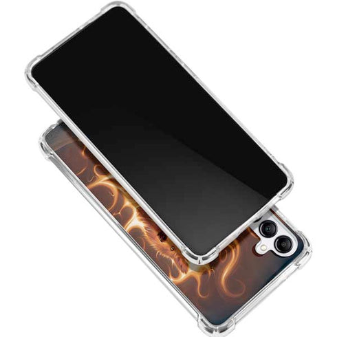 Phoenix Wolf by Vincent Hie Gabb Phone 4 Clear Case