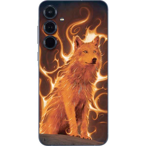 Phoenix Wolf by Vincent Hie Galaxy A35 5G Skin