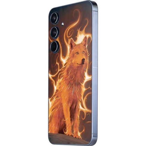 Phoenix Wolf by Vincent Hie Galaxy A35 5G Skin