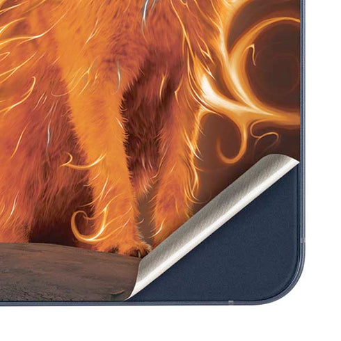 Phoenix Wolf by Vincent Hie Galaxy A35 5G Skin