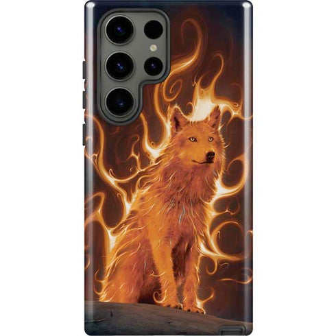 Phoenix Wolf by Vincent Hie Galaxy S23 Ultra Pro Case