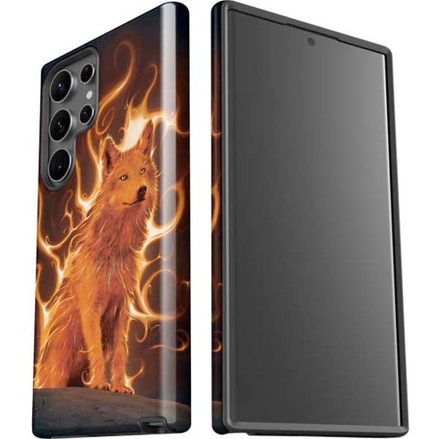 Phoenix Wolf by Vincent Hie Galaxy S23 Ultra Pro Case