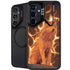 Phoenix Wolf by Vincent Hie Galaxy S25 Kickstand Case