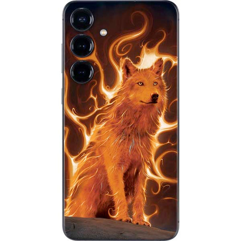 Phoenix Wolf by Vincent Hie Galaxy S25 Plus Skin