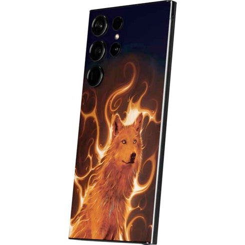 Phoenix Wolf by Vincent Hie Galaxy S25 Ultra Skin