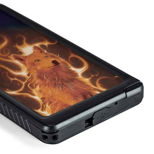 Phoenix Wolf by Vincent Hie Galaxy S24 Ultra Waterproof Case