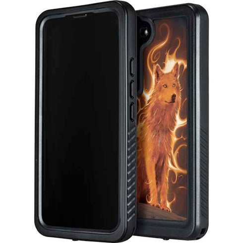Phoenix Wolf by Vincent Hie Galaxy S24 Waterproof Case