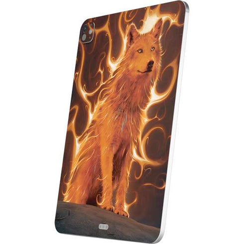 Phoenix Wolf by Vincent Hie iPad Pro 13in M4 (2024) Skin