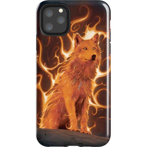 Phoenix Wolf by Vincent Hie iPhone Cases