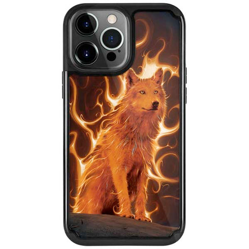 Phoenix Wolf by Vincent Hie iPhone Cases