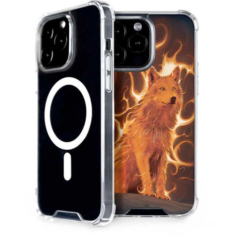 Phoenix Wolf by Vincent Hie iPhone Cases