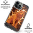Phoenix Wolf by Vincent Hie iPhone 16 Pro Max Clear Case
