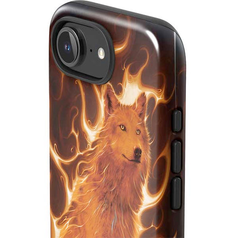 Phoenix Wolf by Vincent Hie iPhone 16e Impact Case