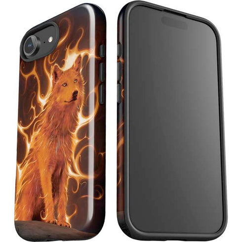 Phoenix Wolf by Vincent Hie iPhone 16e Impact Case