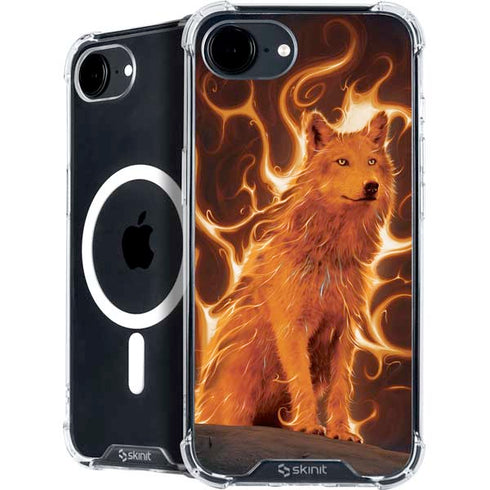 Phoenix Wolf by Vincent Hie iPhone 16e MagSafe Case