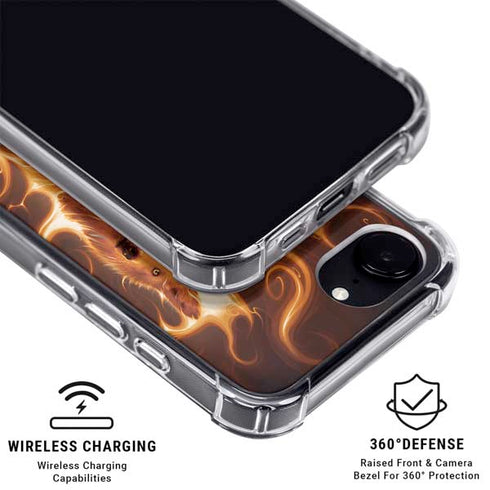 Phoenix Wolf by Vincent Hie iPhone 16e MagSafe Case