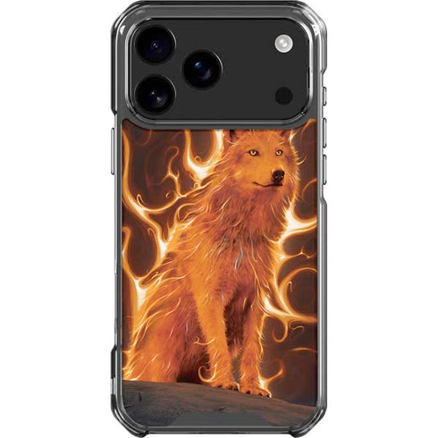 Phoenix Wolf by Vincent Hie iPhone 18 Pro Max Clear Case