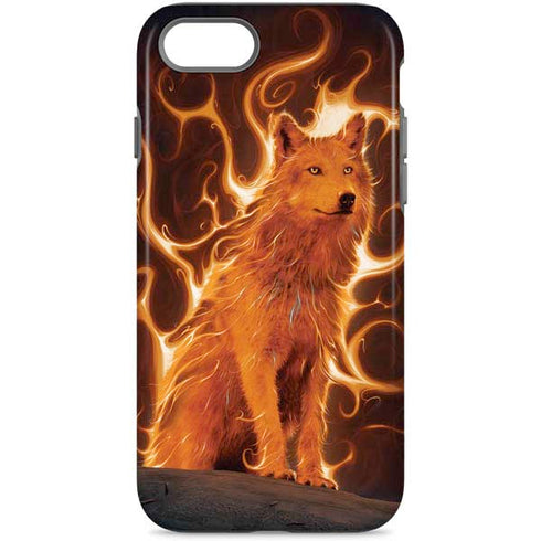 Phoenix Wolf by Vincent Hie iPhone Cases