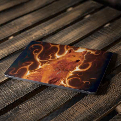Phoenix Wolf by Vincent Hie Apple MacBook Air Skin