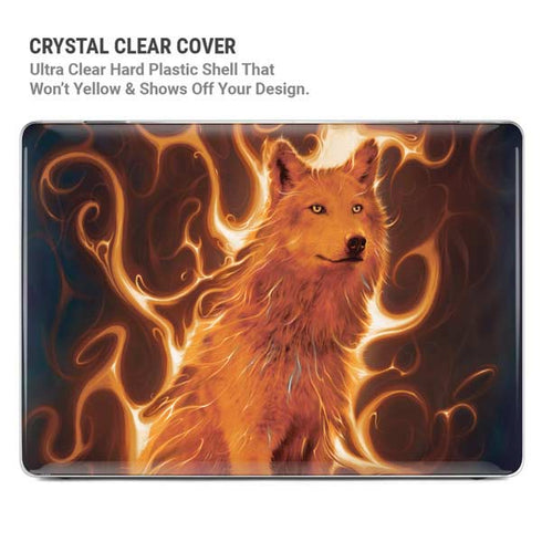 Phoenix Wolf by Vincent Hie MacBook Pro 14in (2021-24) Case plus Skin