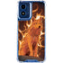 Phoenix Wolf by Vincent Hie Moto G 5G (2024) Clear Case