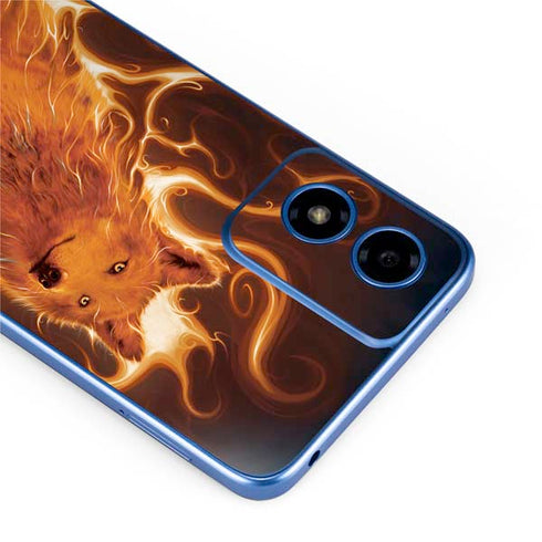 Phoenix Wolf by Vincent Hie Moto G Play 4G (2024) Skin
