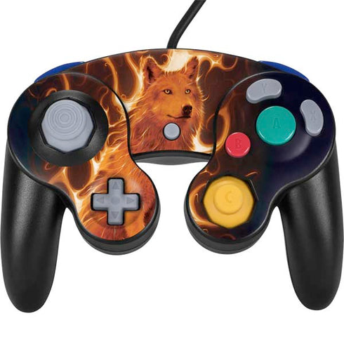 Phoenix Wolf by Vincent Hie Nintendo Skins