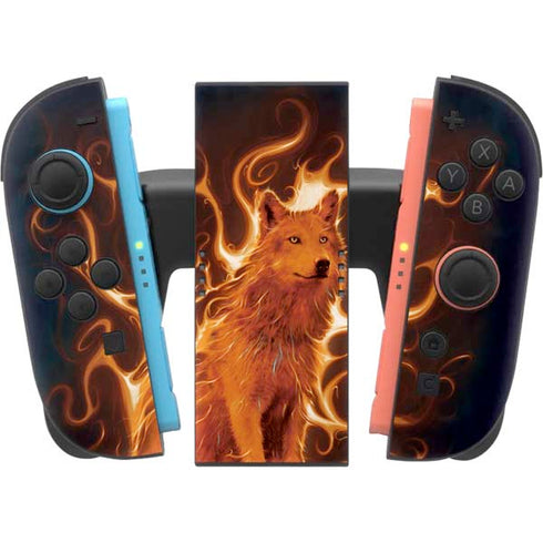 Phoenix Wolf by Vincent Hie Nintendo Switch 2 (2025) Joy-Con Controller Skin