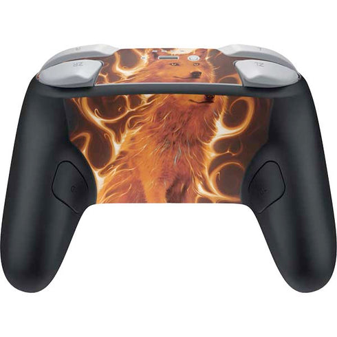 Phoenix Wolf by Vincent Hie Nintendo Switch 2 (2025) Pro Controller Skin